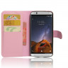 Чехол с визитницей для ZTE Axon 7 mini (розовый)