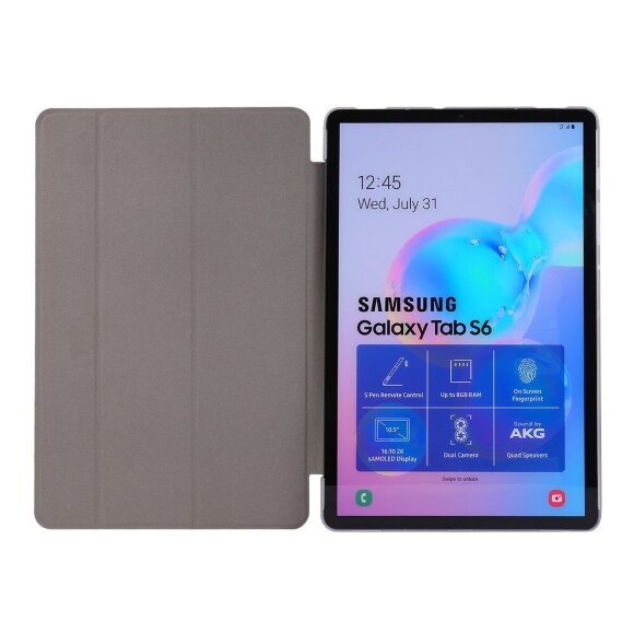 Чехол Smart Case для Samsung Galaxy Tab S6 SM-T860 / SM-T865 (черный)