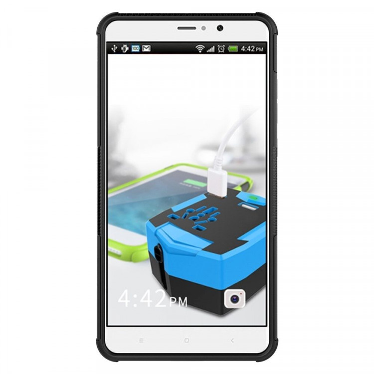 Чехол Hybrid Armor для Xiaomi Mi5S Plus (черный)