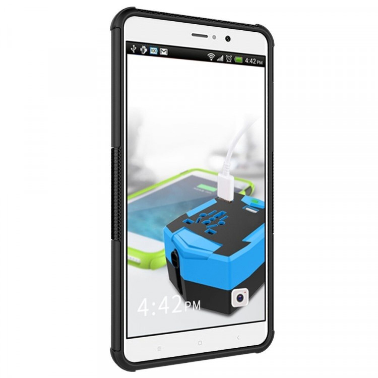 Чехол Hybrid Armor для Xiaomi Mi5S Plus (черный)