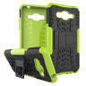 Чехол Hybrid Armor для Samsung Galaxy J2 Prime SM-G532F (черный + зеленый)