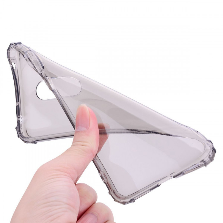 Силиконовый чехол с усиленными бортиками для Xiaomi Redmi 5 Plus (черный)