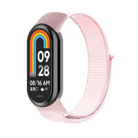 Нейлоновый ремешок для Xiaomi Mi Smart Band 8, Xiaomi Mi Band 8 (розовый)