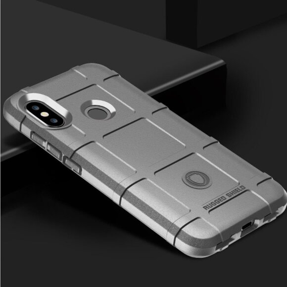 Чехол Anti-Shock для Xiaomi Mi A2 Lite / Redmi 6 Pro (серый)