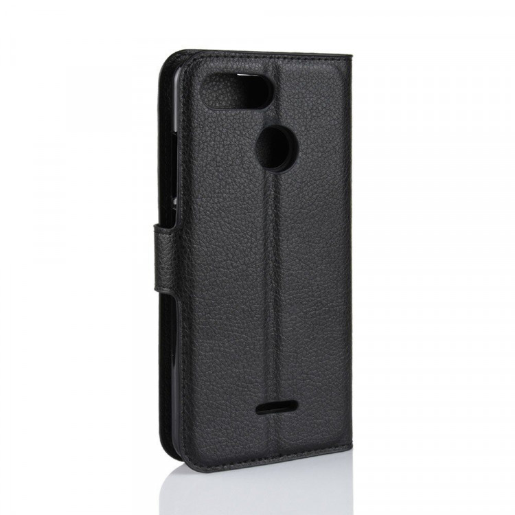 Чехол с визитницей для Xiaomi Redmi 6 (черный)