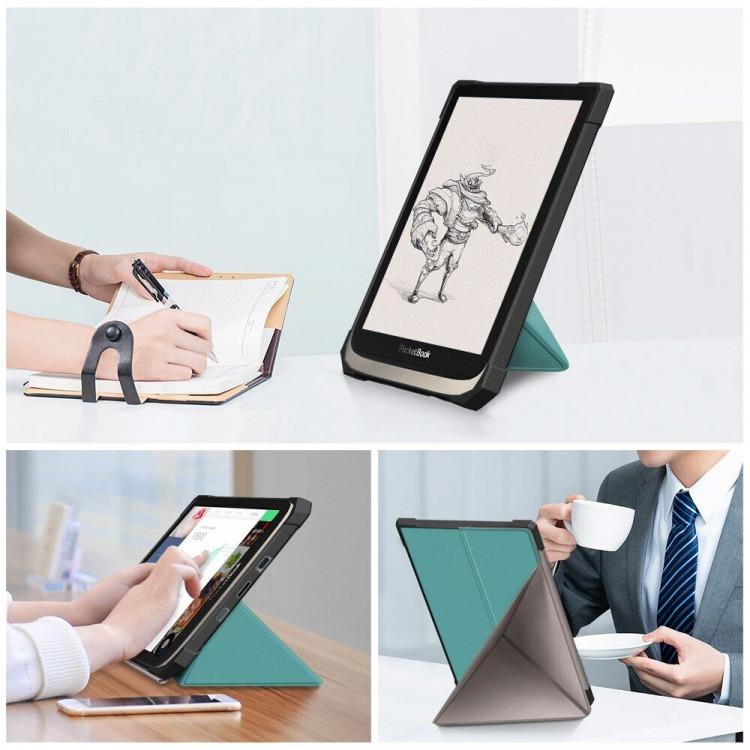 Планшетный чехол для PocketBook PocketBook PB740 (зеленый)