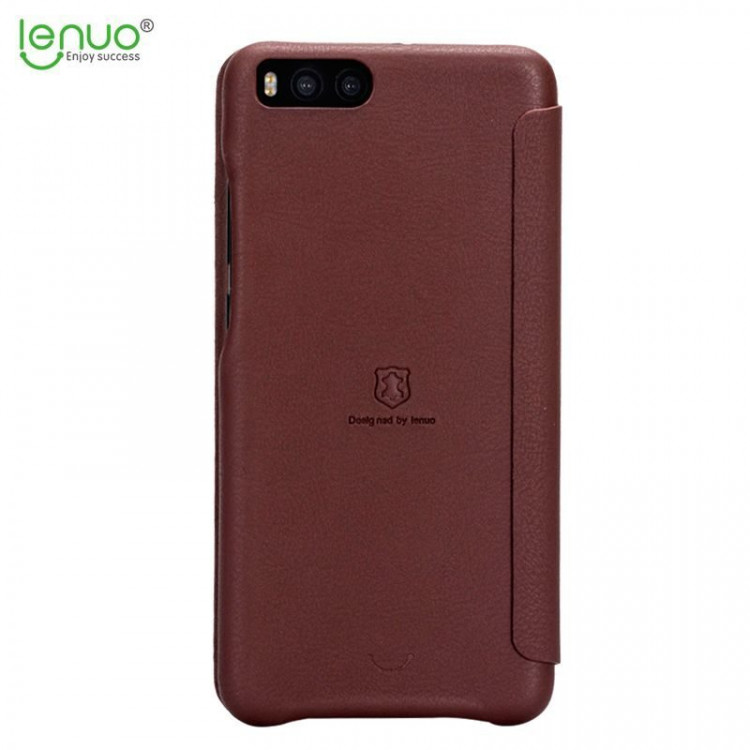 Чехол LENUO для Xiaomi Mi Note 3 (коричневый)