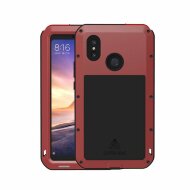 Гибридный чехол LOVE MEI для Xiaomi Mi Max 3 (красный) Гибридный чехол LOVE MEI для Xiaomi Mi Max 3 (красный)