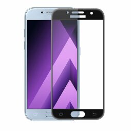 Защитное стекло FULL 3D для Samsung Galaxy A3 (2017) (черный)