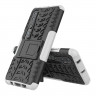 Чехол Hybrid Armor для Xiaomi Mi Note 10 / Mi Note 10 Pro / Mi CC9 Pro (черный + белый)