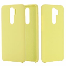 Силиконовый чехол Mobile Shell для Xiaomi Redmi Note 8 Pro (желтый)