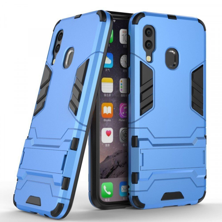Чехол Duty Armor для Samsung Galaxy A40 (голубой)