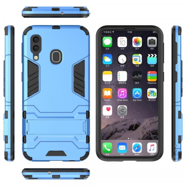 Чехол Duty Armor для Samsung Galaxy A40 (голубой)