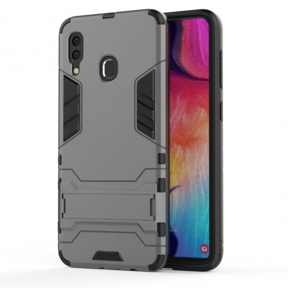 Чехол Duty Armor для Samsung Galaxy A30 / Galaxy A20 (серый) Чехол Duty Armor для Samsung Galaxy A30 / Galaxy A20 (серый)