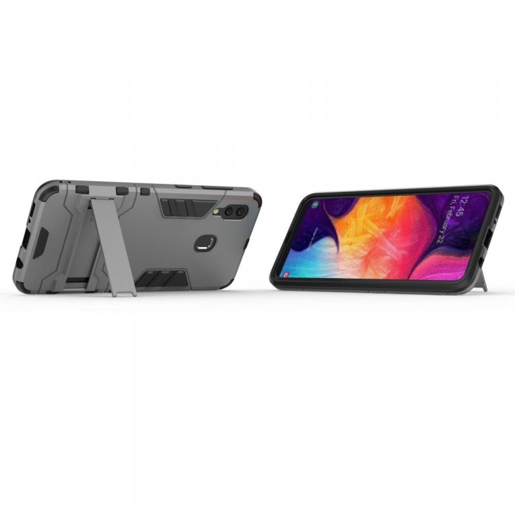 Чехол Duty Armor для Samsung Galaxy A30 / Galaxy A20 (серый)