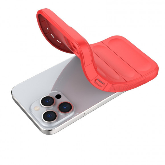 Чехол Magic Shield для iPhone 15 Pro Max (красный) Чехол Magic Shield для iPhone 15 Pro Max (красный)