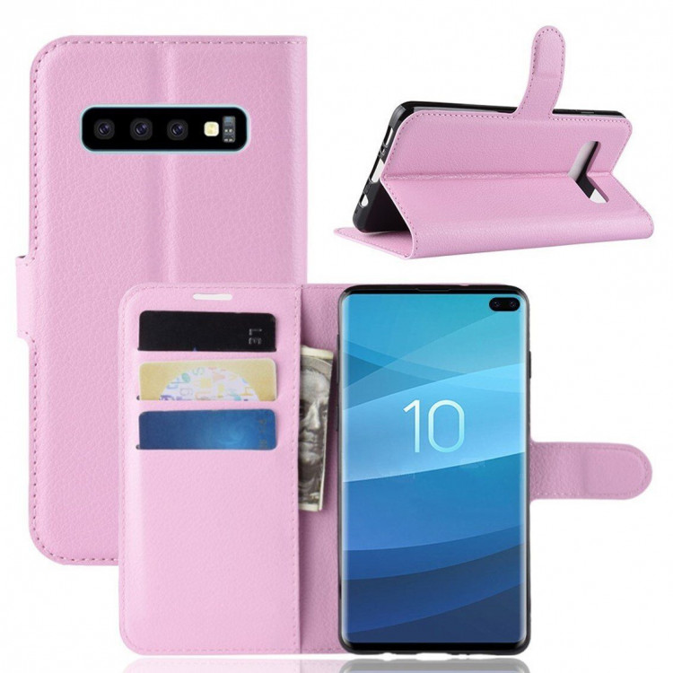 Чехол для Samsung Galaxy S10+ (Plus) (розовый)