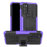 Чехол Hybrid Armor для Samsung Galaxy S20 (черный + фиолетовый) Чехол Hybrid Armor для Samsung Galaxy S20 (черный + фиолетовый)