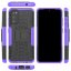 Чехол Hybrid Armor для Samsung Galaxy S20 (черный + фиолетовый)