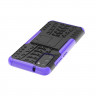 Чехол Hybrid Armor для Samsung Galaxy S20 (черный + фиолетовый)