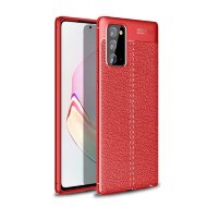 Чехол-накладка Litchi Grain для Samsung Galaxy Note 20 (красный) Чехол-накладка Litchi Grain для Samsung Galaxy Note 20 (красный)