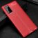 Чехол-накладка Litchi Grain для Samsung Galaxy Note 20 (красный)