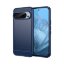 Чехол-накладка Carbon Fibre для Google Pixel 9, Pixel 9 Pro (темно-синий)