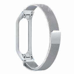 Сетчатый браслет для Samsung Galaxy Fit E SM-R375 (серебряный)