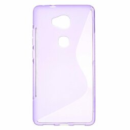 Нескользящий чехол для Huawei Honor 5X (фиолетовый)