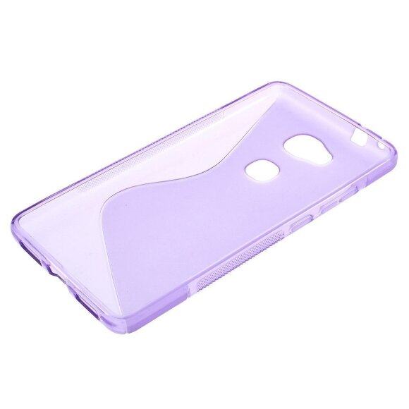 Нескользящий чехол для Huawei Honor 5X (фиолетовый) Нескользящий чехол для Huawei Honor 5X (фиолетовый)