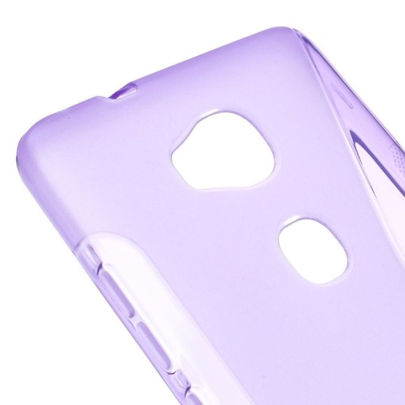 Нескользящий чехол для Huawei Honor 5X (фиолетовый) Нескользящий чехол для Huawei Honor 5X (фиолетовый)