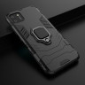 Чехол Armor Ring Holder для Realme C20 / Realme C11 2021 (черный)