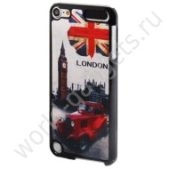 Пластиковый чехол London Pattern для iPod Touch 5