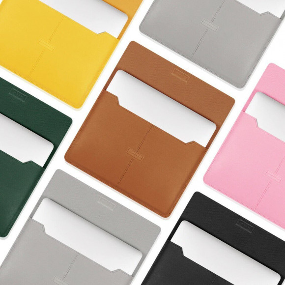 Чехол DOWSWIN для ноутбука и Macbook 15,6 дюйма (коричневый)