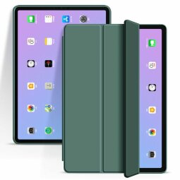 Чехол Smart Case Slim Design GOOJODOQ для iPad Pro 11 (2022, 2021, 2020) (темно-зеленый)