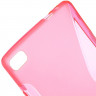 Нескользящий чехол для Huawei P8 (малиновый)