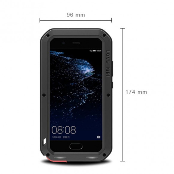 Гибридный чехол LOVE MEI для Huawei P10 (красный) Гибридный чехол LOVE MEI для Huawei P10 (красный)