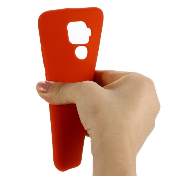 Силиконовый чехол Mobile Shell для Huawei Nova 5i Pro / Mate 30 Lite (красный) Силиконовый чехол Mobile Shell для Huawei Nova 5i Pro / Mate 30 Lite (красный)