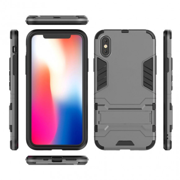 Чехол Duty Armor для iPhone XS (серый) Чехол Duty Armor для iPhone XS (серый)