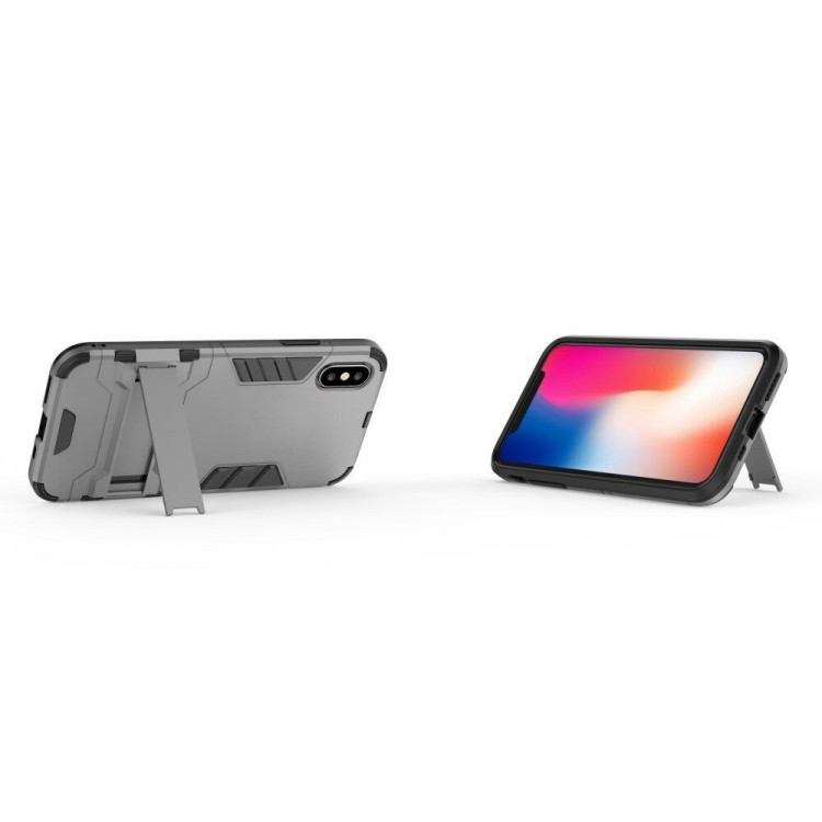 Чехол Duty Armor для iPhone XS (серый)