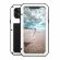 Гибридный чехол LOVE MEI для iPhone 12 Pro (белый)