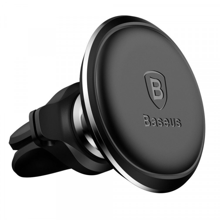 Магнитный держатель Baseus Magnetic Air Vent Car Mount Holder черный