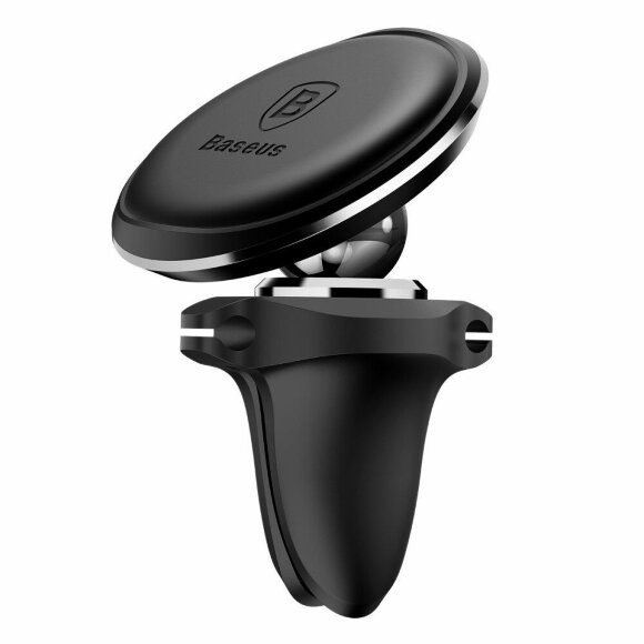 Магнитный держатель Baseus Magnetic Air Vent Car Mount Holder черный