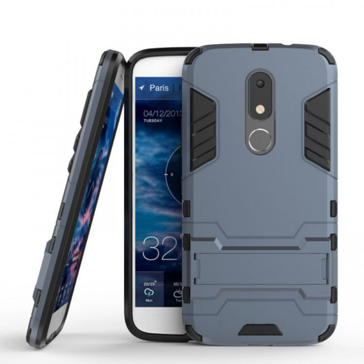 Чехол Duty Armor для Motorola Moto M (темно-серый)