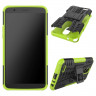 Чехол Hybrid Armor для LG Stylus 3 M400DY (черный + зеленый)