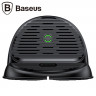 Беспроводное зарядное устройство Baseus Silicone Horizontal Desktop (черный)