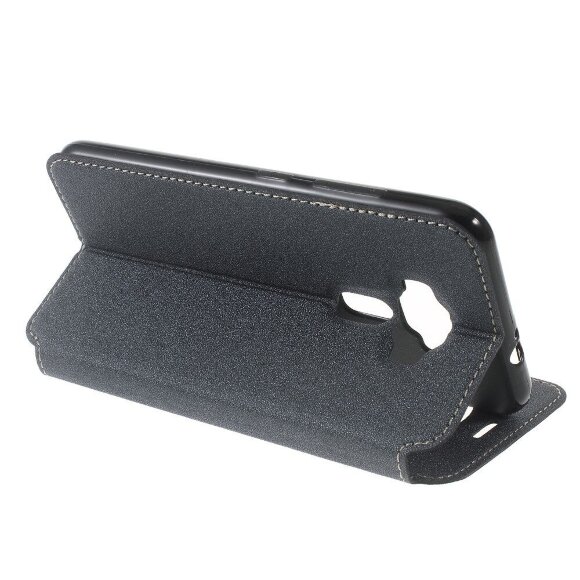 Чехол с окном для ASUS Zenfone 3 ZE520KL (черный) Чехол с окном для ASUS Zenfone 3 ZE520KL (черный)