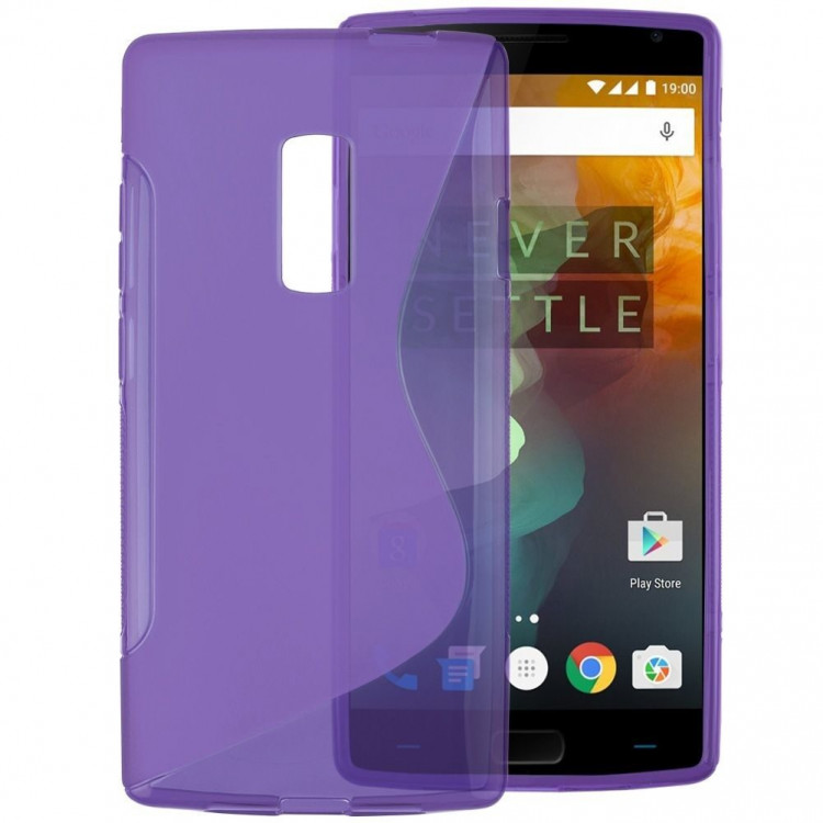 Нескользящий чехол для OnePlus 2 (фиолетовый)