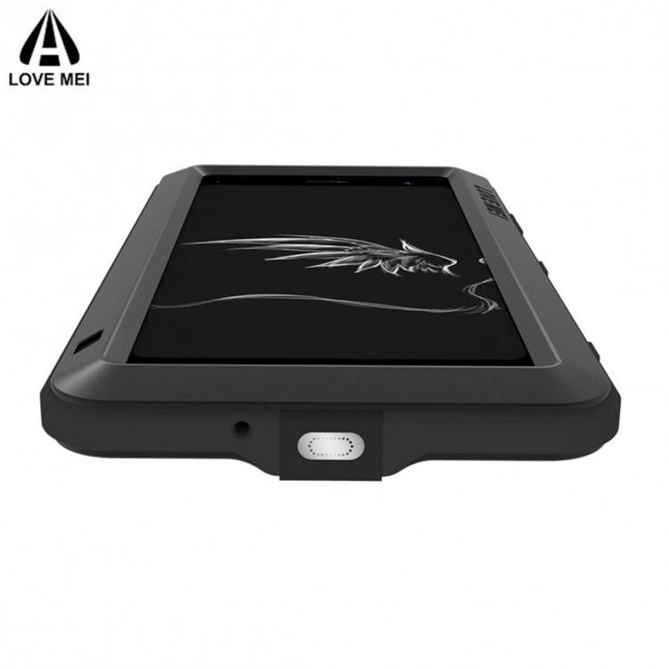 Гибридный чехол LOVE MEI для Sony Xperia XZ3 (серебряный)