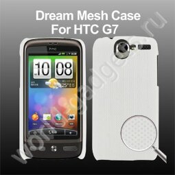 Пластиковый чехол для HTC Desire (белый)